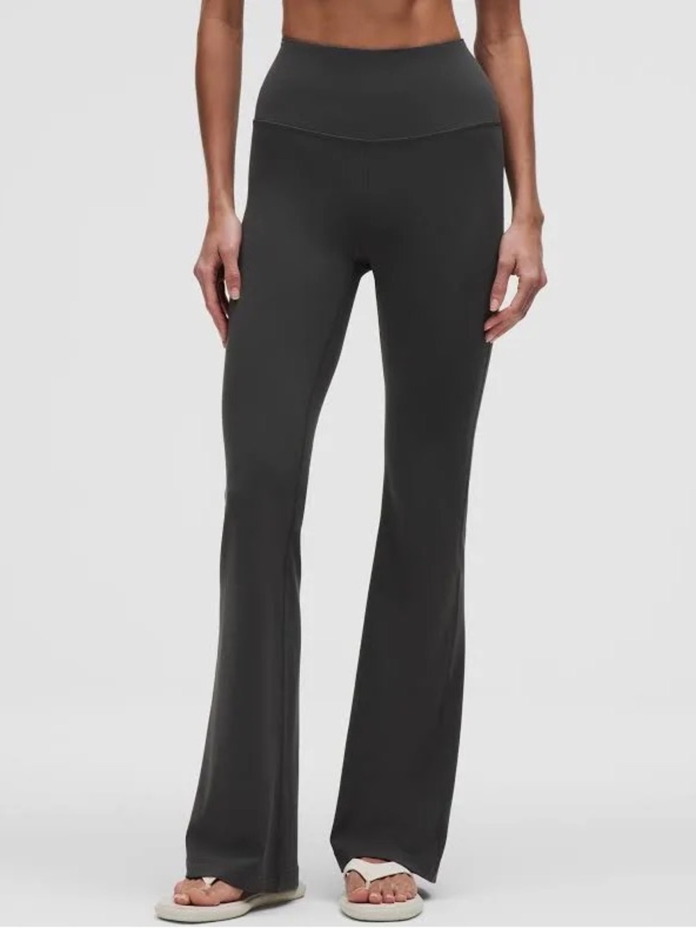 lululemon athletica High-Rise Flared Leggings in Graphite Grey